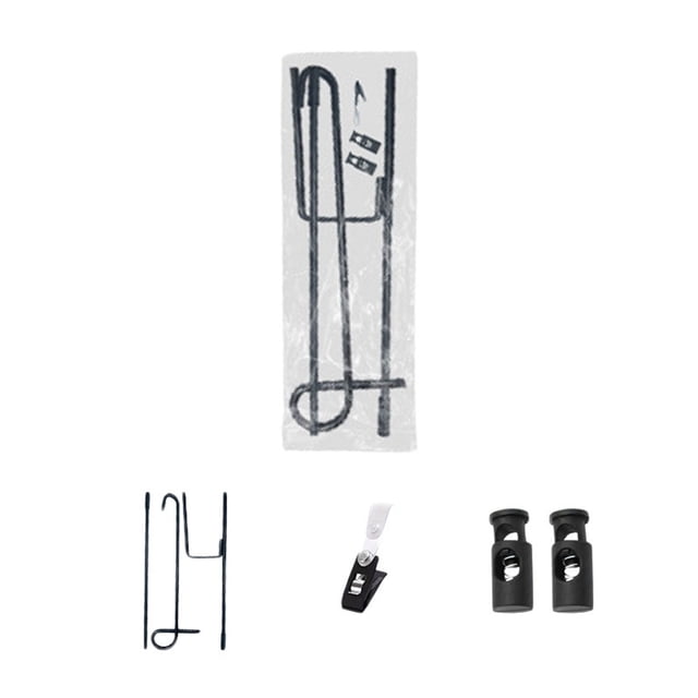 Outdoor Rack Display for Garden Pole Courtyard Flagpole Stand Metal Construction 30x45cm Functional Accessories