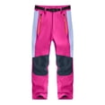 thumbnail image 1 of LIJCC Garçons Filles Pantalons de Neige Épais d'Hiver Isolés Coquille Souple Randonnée Planche à Neige Pantalons Doublés en Molleton Fermeture Éclair Bas Jambe Ski Pantalons de Neige Ados Enfants Pantalons d'Extérieur, 1 of 7