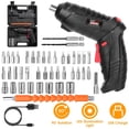 thumbnail image 1 of Ensemble de 47 Pcs Perceuse Sans Fil Tournevis Électrique Perceuse Bits Rechargeables, 1 of 5