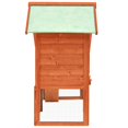 thumbnail image 3 of vidaXL Rabbit Hutch 140x63x120 cm Solid Firwood, 3 of 5