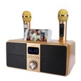 thumbnail image 3 of Filfeel Family KTV High Quality Sound Kit Integrated Wireless Microphone Live Audio Card Kara For Party Classroom Meeting, 3 of 8