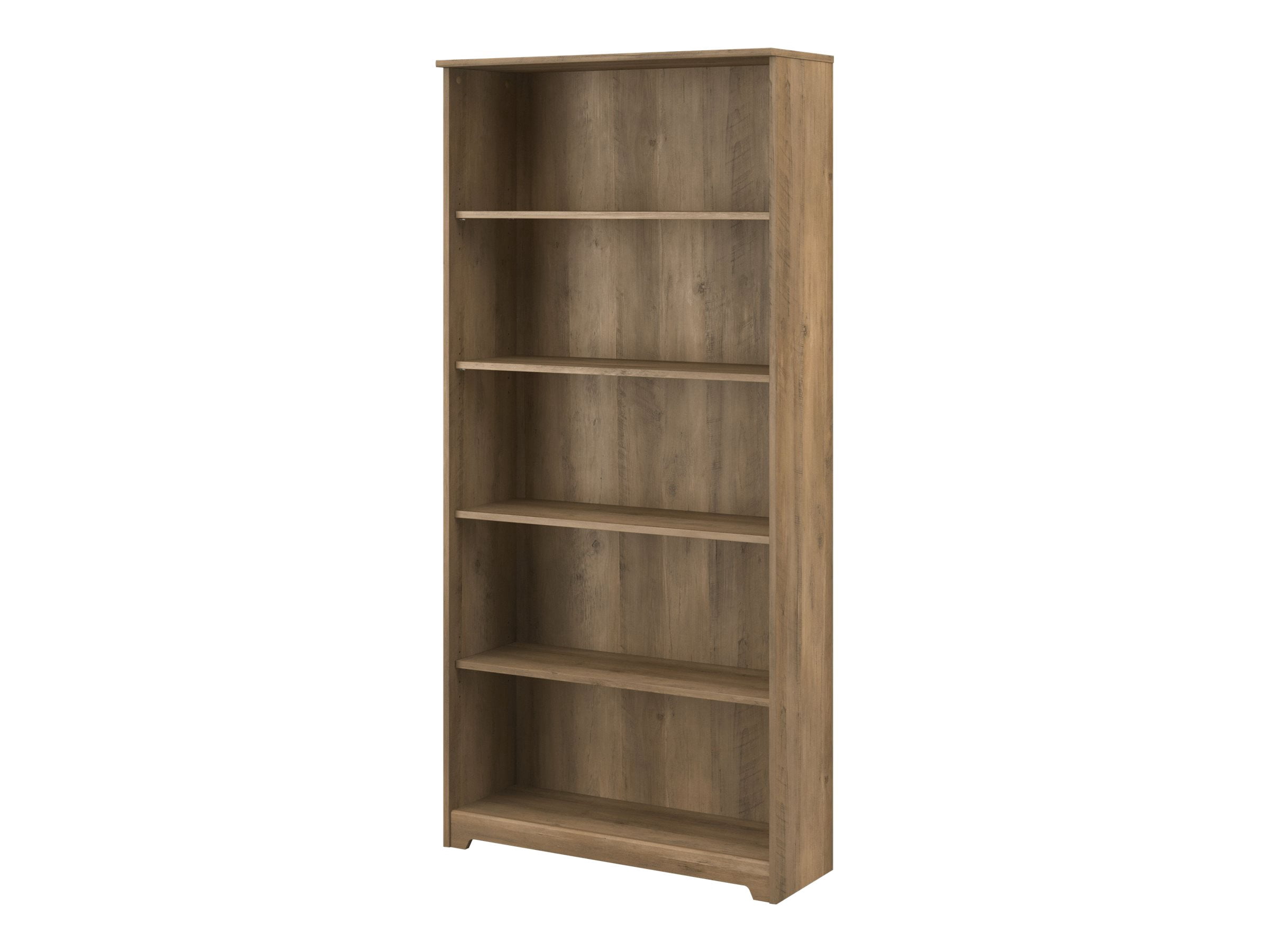 Cabot Tall 5 Shelf Bookcase in Reclaimed Pine - Engineered Wood