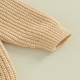 thumbnail image 4 of Chandails à Col pour Bébé à Manches Longues, Amples, en Tricot, 4 of 7