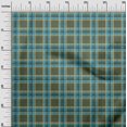 thumbnail image 2 of oneOone Viscose Jersey Fabric Madras Check Print Sewing Fabric BTY 60 Inch Wide, 2 of 5