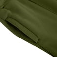 thumbnail image 4 of Amzcrzy Cargo Pants for Men Men Solid-Color Loose Drawstring Elastic Waist Multi-Pocket Workwear Sports Pants Sweatpants for Men Men's Pants Men's Sweatpants Track Pants Men Men's Cargo Pants, 4 of 6