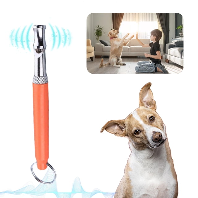 HOARBOEG Dog Training Whistle Adjustable Frequency Stop Barking Dog Whistle