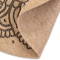 thumbnail image 2 of Erbanica Round Quick Dry Jute Look Indoor Outdoor Rug, 2 of 5