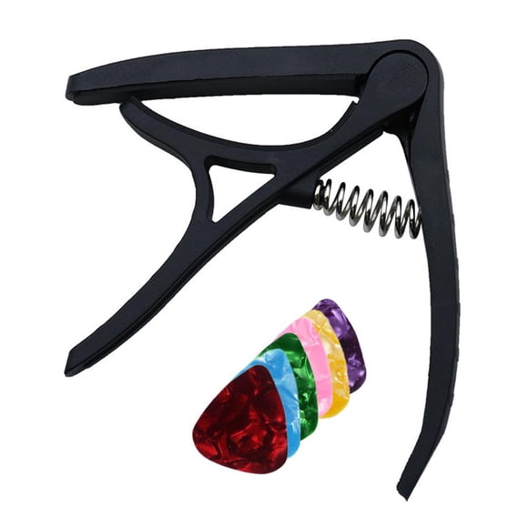 SharkTRUE Guitar Capo for Acoustic and Electric Guitars, Capo Quick Change Guitar Capo, for Acoustic Electric Bass Guitar Ukulele, Mandolin,Banjo,Guitar Accessories