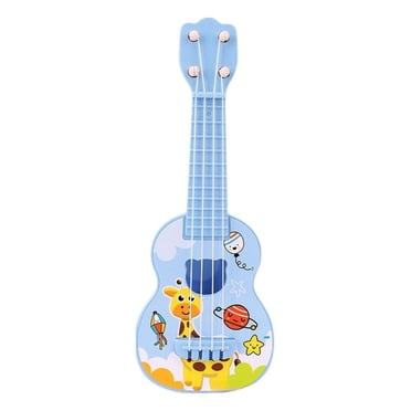 Guitare Mignonne pour Enfants de 5 à 9 Ans, Guitare Acoustique pour Enfants, Jouet pour Enfants Ukulélé Classique Corde Instrument de Musique pour Enfants, 4 Guitares