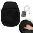 thumbnail image 4 of Hand Warming Mouse Pad, Roomy USB Comfortable Plush Heating Mouse Pad Keep Warm  For Desk Accessories Black, 4 of 8