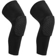 thumbnail image 1 of JHIJHOO Basketball Knee Pads Volleyball Kneepad Honeycomb Crashproof Antislip Leg Sleeve Protective Pad Support Guard Padded Compression Wear - 2 PCS, 1 of 6