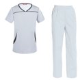 thumbnail image 1 of Women's Scrubs Set Scrub Top and Pants Scrubs Set, 1 of 3