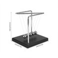 thumbnail image 2 of Ccdes Educational Toy,Balanced Ball Toy,Gravity Balanced Pendulum Ball Toy Fun Office Games Desktop Accessories Home Decoration Birthday Gift, 2 of 8
