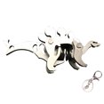 thumbnail image 1 of Up to 65% Off 3d Three-dimensional Metal Stainless Steel Model Mechanical Dinosaur Keychain Necklace Rings Earring Jewelry on Clearance, 1 of 3