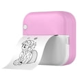 thumbnail image 3 of TFixol Pink M3 Mini Pocket Printer, 57mm Thermal Printer for Notes, Images, Web, Text, Memos, Lists, 200dpi, BT/USB, 800mAh Battery, Includes 1 Roll Paper., 3 of 6