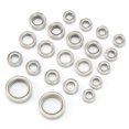 thumbnail image 1 of RC Bearing Kit, 22Pcs Stainless Steel RC Bearings  To Tear  For 1/18 RC Crawler, 1 of 8