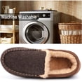 thumbnail image 4 of RockDove Men's Hearthfire Memory Foam Moc Slipper, 4 of 6