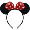 thumbnail image 3 of Minnie Déguisement Robe Bébé Fille Serre-Tête Oreilles de Mouse Robe à Pois, 3 of 6