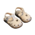 thumbnail image 1 of REDARER Kids Summer Solid Color Soft Bottom Lightweight Breathable Non Slip Cute Beach Sandals,Size 9-12 Months, 1 of 6
