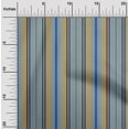 thumbnail image 1 of oneOone Cotton Poplin Fabric Multicolor Stripe Printed Fabric 1 Yard 42 Inch Wide, 1 of 1