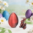 thumbnail image 2 of Luiuiu Easter 3D Printing Mystery Rabbit Egg Toy, Rabbit Eggs with Rabbit Inside, Rabbit Egg Fidget Toy, Mystery Rabbit Egg, 3D Printed Rabbit Egg, Stocking Easter Basket Stuffers (C), 2 of 9