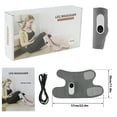 thumbnail image 2 of LNGOOR  Leg Massager for Circulation Air Compression Calf Massager with 3 Modes 3 Intensities and 3 Heating Modes Rechargeable Cordless Leg Massager with Heat and Compression for Pain Rel, 2 of 8