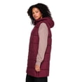 thumbnail image 4 of George Women's Long Quilted Vest, 4 of 6