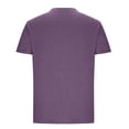 thumbnail image 3 of Plebaso Men's Short Sleeve Crew Neck T-Shirts Casual Solid Color Tshirts Breathable Mens Summer Basic Tees, 3 of 5
