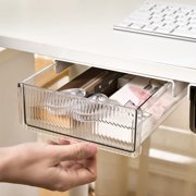 Meitianfacai Desk Under The Nonporous Drawer Organizer Hidden Pen Holders Office Sundry Organizer Student Desk Stationery