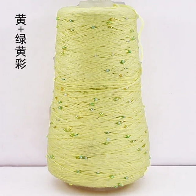 350g Pearl Mercerized Cotton Yarn Hand-knitted Cotton Pearl Lace Line Fine Crochet Thread Bead Thread Diy Hand-braided Thread