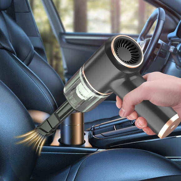 Fwttom Vacuum Clean, H&held Car Vacuum Cleaner, 120W Powerful Suction Small Car Vacuum Cleaner, Mini Dusts Buster with Usb Portable Vacuum Cleaner