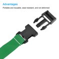 thumbnail image 3 of Unique Bargains Suitcase Belts with Quick Release Buckle Luggage Straps, Green 2 Pack, 3 of 5