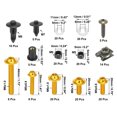 thumbnail image 2 of Unique Bargains 195pcs Motorcycle Fairing Body Bolts Fastener Clip Screws, 2 of 8