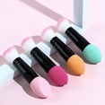 thumbnail image 3 of LNGOOR Dual-Ended Latex Makeup Brush - Fragrance-Free Nylon Bristles For All Skin Types | Versatile Face & Eye Blending Tool With Abs Handle, 3 of 7