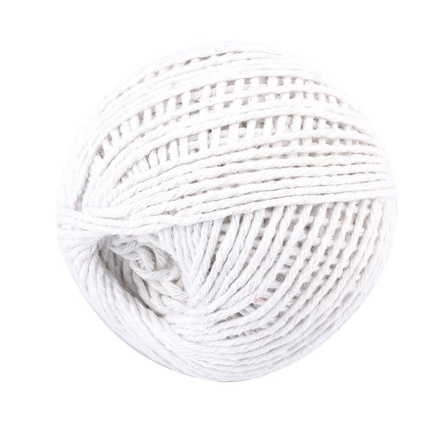 1.5mm 100m Cotton Thread Double cotton rope Colors Cord Handicraft Woven String Strap Rope Wire DIY Supplies