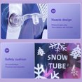 thumbnail image 5 of LJNYFDC Anneau Gonflable de Planche à Neige, Tube de Neige Gonflable Robuste, Traîneau à Double Poignées, Valve Résistante aux Fuites, Jouet d'Hiver pour Enfants et Adultes, 5 of 5