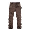 thumbnail image 1 of maskred Cargo Pant Large Application Respirant et Confortable en Coton Grande Poche Espace Café 34, 1 of 6