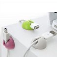 thumbnail image 3 of Miangastore 6Pcs/lot Cable Clips Cable Wire Organizer Cable Cord Holder Management System Wire Earphone Winder (Red, Green and Yellow), 3 of 8