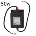 thumbnail image 1 of LED Transformer 24 V Power Supply AC/AC, Outdoor Power Supply Transformer IP67 50W, 1 of 11