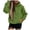 Green, variant on Aocisk Women's Casual Solid Color Hooded Sweatshirt with Strap Long Sleeve Loose Pullover Top for Comfortable and Streetwear Style Red L
