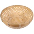 thumbnail image 2 of Panier Tressé 1 Pce Panier de Rangement en Bambou Panier à Pain Conteneur de Rangement pour Fruits, 2 of 8