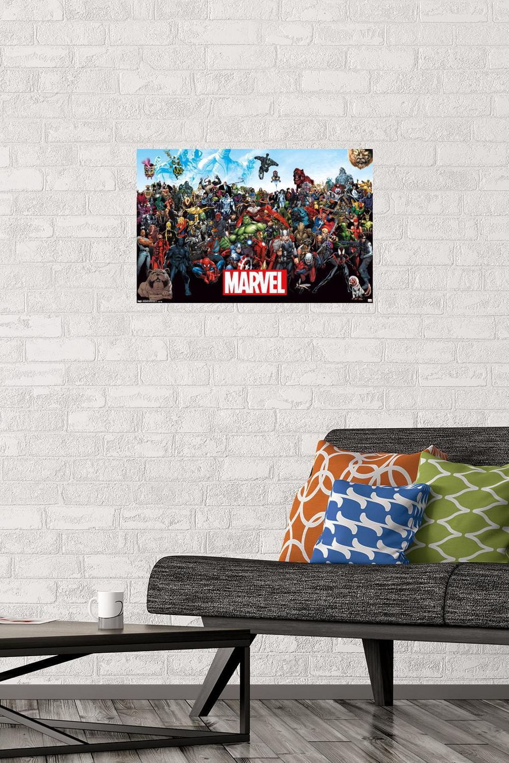 Marvel Comics - The Marvel Lineup Wall Poster, 22.375" x 34"