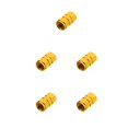 thumbnail image 1 of Youkk 4 Pieces Decorative Tire Caps Exquisite Tyre Part Modifying Accessory Golden 5Set, 1 of 6