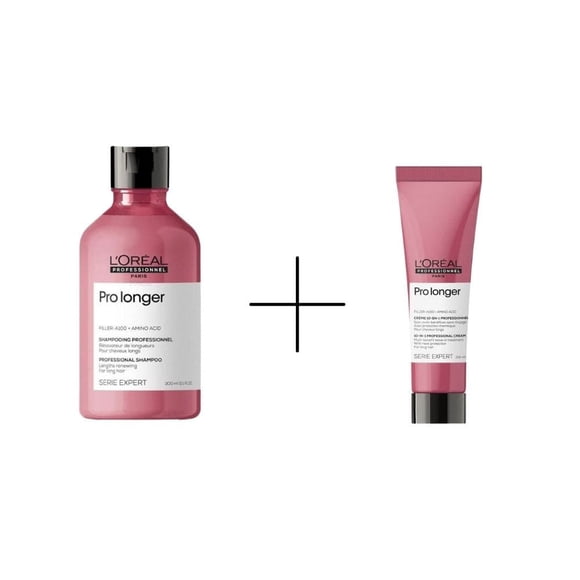 Loreal Professionnel Paris Serie Expert Pro Longer Hair Lengths Apparence Care Cream 150 ml + Loreal Professionnel Paris Serie Expert Pro Longer Shampoo 300 ml
