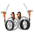 thumbnail image 3 of S SERENABLE Mountain Bike Hydraulic Disc Brake Set Bicycles Replaces Repair Line Pulling Orange, 3 of 9