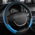 thumbnail image 4 of EGNMCR Steering Wheel Cover Car Steering Wheel Cover Leather Summer Four Season Handle Cover Breathable Available In Thousands Of Models Embossed For Foreign Trade Steering wheel leather cover, 4 of 6