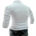 thumbnail image 3 of Pull d'Hiver Chaud en Coton Col Montant pour Hommes, 3 of 5