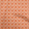thumbnail image 1 of oneOone Silk Tabby Orange Fabric Abstracts Fabric For Sewing Printed Craft Fabric By The Yard 42 Inch Wide, 1 of 5