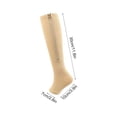 thumbnail image 2 of Bas de Compression Graduée 15-25 mmHg / Bas de Soutien de Récupération Athlétiques / Bas de Compression Médicaux Longs / Soutien de Circulation pour Voyage en Avion Sports / Évacuation de l'Humidité Performance Ajustement Confortable, 2 of 3