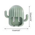 thumbnail image 2 of Back to School! mtvxesu Over the Toilet Storage Shelf, Toothbrush Toothbrush Rack Free Perforation Wall Hanging Cactus Suction Wall Hanging Small Storage Shelf Shelf Storage Sale, 2 of 2